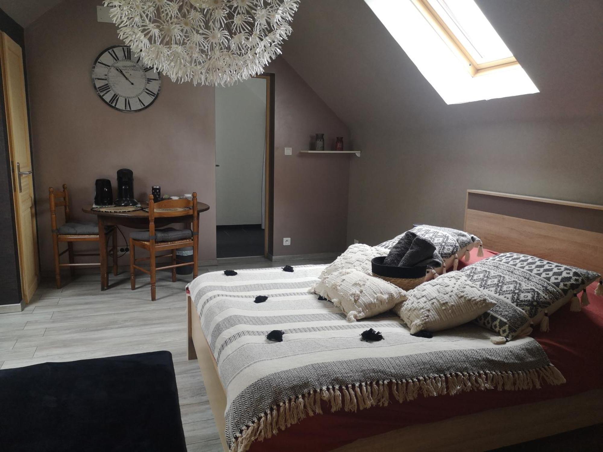 Agreable Chambre Privee Avec Entree Independante 랑제 외부 사진